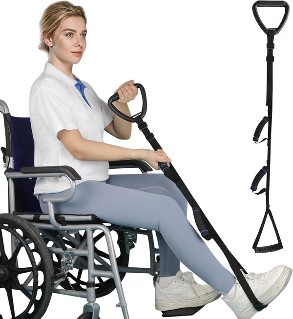 Adjustable Leg Lifter Strap with Large Foot Loop
