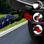 6 Pack 5/8" D Ring Shackles for Rigging, 3.25 Ton /7165 Lbs Capacity Shackles with 3/4" Pin for Tow Strap Winch Off Road Vehicle Recovery, Heavy Duty