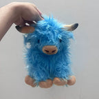 Blue Highland Cattle Chalk Bag Rock Climbing Equipment