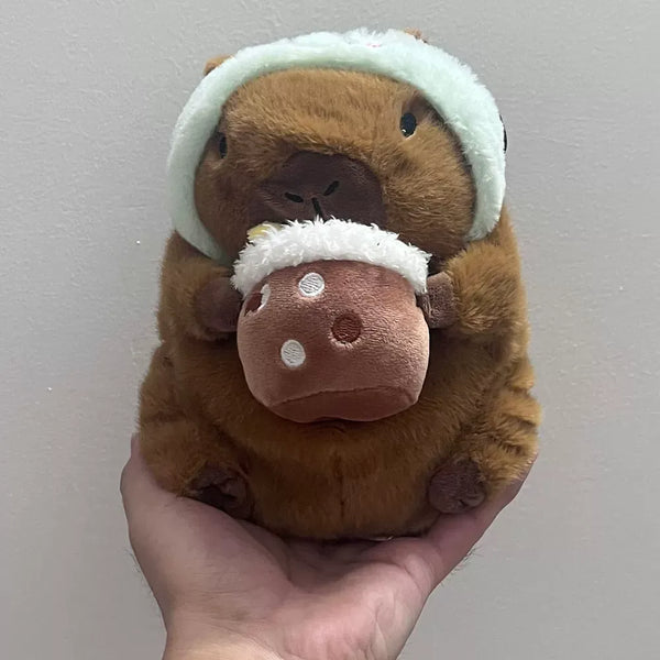 Milk Tea Capybara Chalk Bag Rock Climbing Equipment