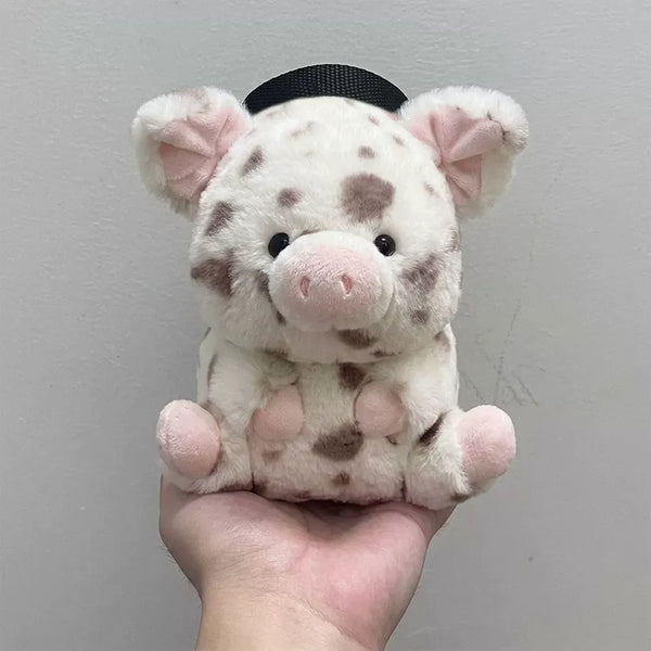 Cute Pig Chalk Bag Rock Climbing Chalk Bag Suitable Bouldering Gym Indoor & Outdoor Climbing with Adjustable Belt