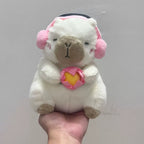 White Earphone Capybara Chalk Bag Rock Climbing Chalk Bag