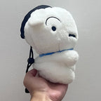 White Puppy Chalk Bag Climbing Rock Chalk Bag