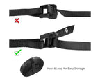 2 pcs Wood Gymnastic Rings - Olympic Gym Rings with Adjustable Straps, Heavy Duty Gym Equipment for Home Gym, Train Workout, Strength Training 28mm