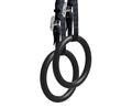 Nylon triceps rope twisted rope triceps cord to pull down with non-slip handles - biceps, triceps, gym or at home - Black