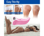 Pelvis Floor Muscle Medial Exerciser Hip Muscle&Inner Thigh Trainer Correction Beautiful Buttocks for Women - Pink