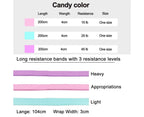 Resistance Bands Set, Pull Up Assistance Bands, Exercise Fitness Bands - Candy