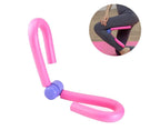 Thigh Master Trainer Exerciser, Thigh Trimmer Leg Exercise Thin Legs Training Device Weight Loss Home Gym Trainer Equipment for Women and Men - Pink