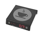 Black Coffee Baking Kitchen Electronic Scale Battery Rechargeable with Timing Function 3kg/0.1g