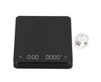 Electronic Coffee Scale Rechargeable High Temperature Resistance 3KG Kitchen Scale for Home