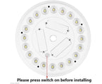 Flagpole Lights,Solar Flagpole Light-White Shell,Flagpole Lights,Solar Flag Pole Light Bright 26 Led Solar Powered Waterproof