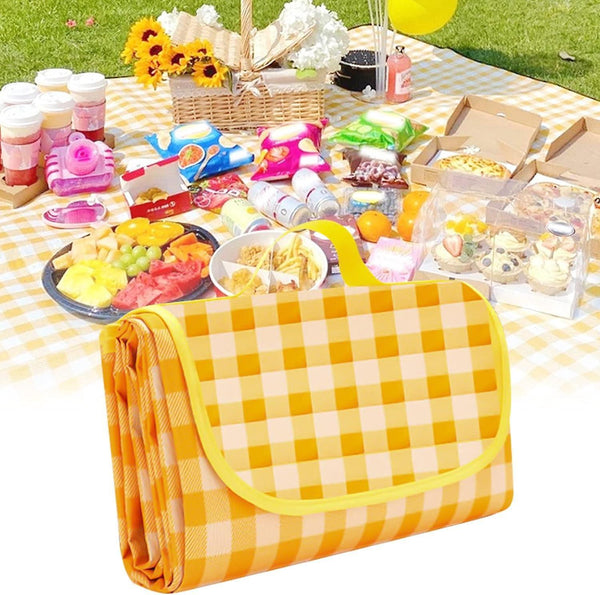 Picnic blanket waterproof picnic beach carpet pattern
