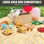 Picnic blanket waterproof picnic beach carpet pattern