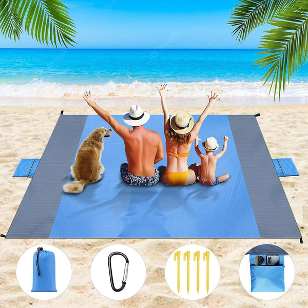 Picnic blanket waterproof picnic beach carpet pattern