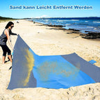 Picnic blanket waterproof picnic beach carpet pattern