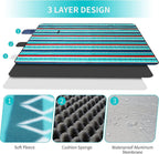 Picnic blanket waterproof picnic beach carpet pattern