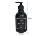 300ml Soap Dispenser Leak-proof Squeezable PET Pump Empty Shower Gel Bottle for Travel
