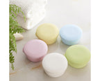 Portable Home Travel Round Plastic Bathroom Shower Soap Storage Seal Box Holder-Pink
