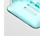 Soap Holder Easy to Install Selfdhesive PVC Bathroom Soap Holder for Home-Green