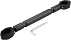 1Pcs Motorcycle Balance Bar Motorcycle Handlebar Big Car Modified Aluminum Alloy Motorcycle Balance Handlebar Cross Bar Motorcycle Accessories (Black)