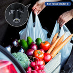 Piece ABS Trunk Hook for Tesla  Car Interior Modification Accessories Durable Trunk Organizer Behind - Grocery Bag Hanging Hooks (Model 3)