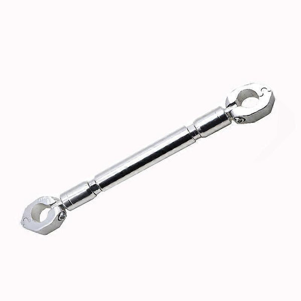 1 Piece Motorcycle Balance Bar Motorcycle Handlebar Big Car Modified Aluminum Alloy Motorcycle Balance Handlebar Cross Bar Motorcycle Accessories (Sil