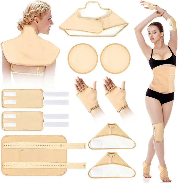 Reusable Castor Oil Wrap Kit (10 pcs)