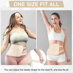 Castor Oil Pack, Adjustable Reusable Castor Oil Pack Wrap for Liver Detox, Castor Oil Pack