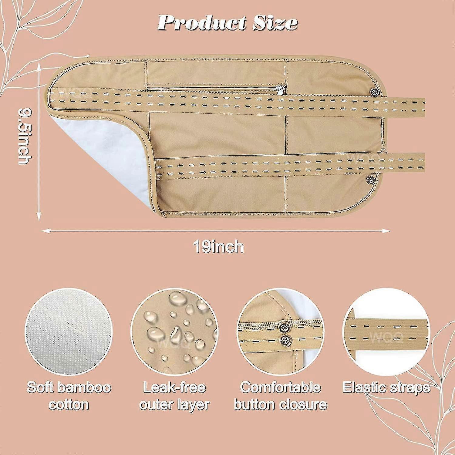 Castor Oil Packs, Compressed Reusable Castor Oil Pack Kit (castor Oil Not Included)