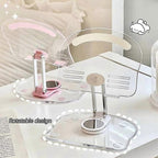 Acrylic 360 Rotating Foldable Tablet Stand Holder