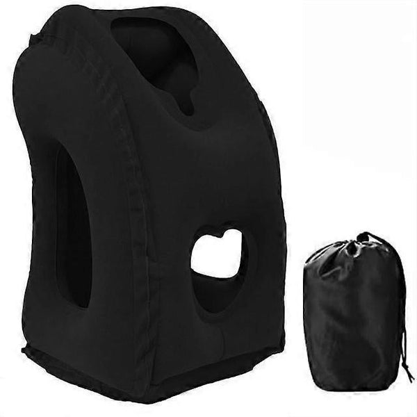 PVC Inflatable Travel Pillow - Lightweight Neck Cushion for Plane,Bus,Car,or Nap