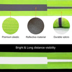 Inboat Reflective Bands for Arm, Ankle, Wrist, High Visibility Running Gear
