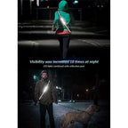 LED Reflective Belt, Rechargeable Running Gear for Walking at Night