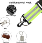Reflective Sash Belt for Walking, 2pcs Adjustable Night Reflective Running Gear