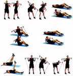 Pilates Bar Kit with Resistance Bands for Home Yoga & Gym Workout