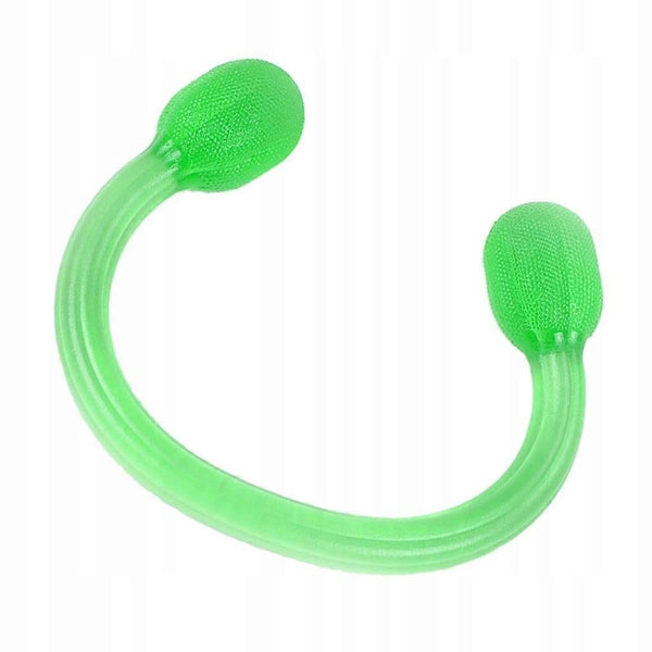 Green Silicone Yoga Pull Rope Resistance Band for Gym