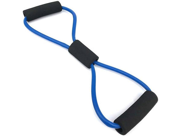 Blue Yoga Resistance Band for Home & Gym