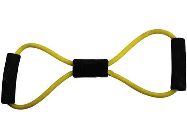 Yellow Yoga Resistance Band for Leg & Arm Training