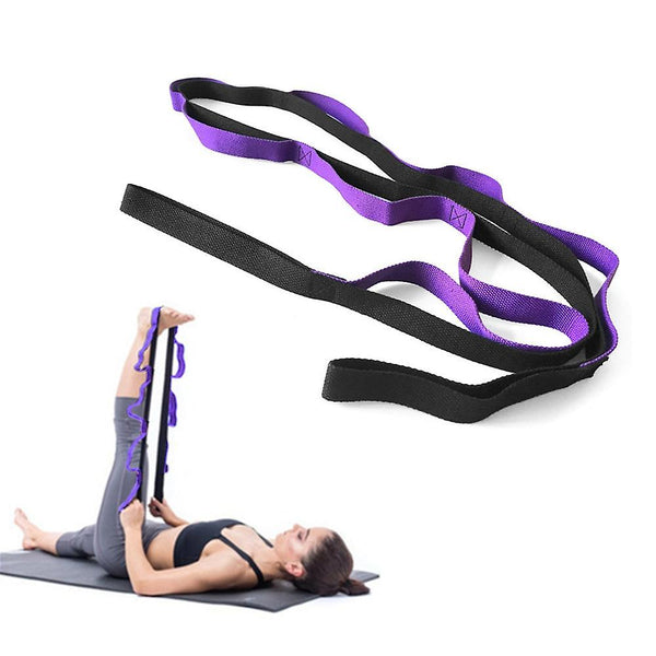 Nonelastic Multi-Loop Yoga Daisy Chain for Dance & Pilates