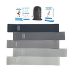 5pcs Resistance Loop Band Set with Bag for Home & Gym
