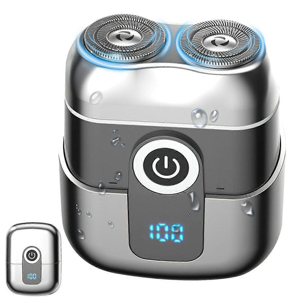 Mini Electric Razor with LED Display & Type-C Charging