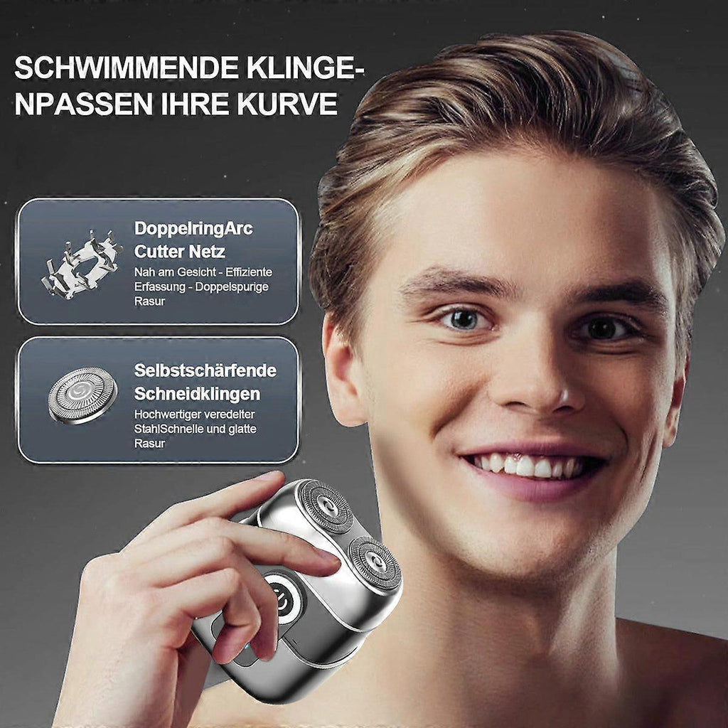 Mini Beard Shaver for Men, LED Display, Compact Series Razor