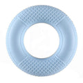 4-Pack Mesh Silicone Grip Circles, Rehab Gym Hand Strength Trainer, 50lb, Blue