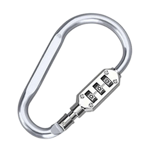 D-Shape Password Lock - Backpack Gym Luggage Carabiner Lock