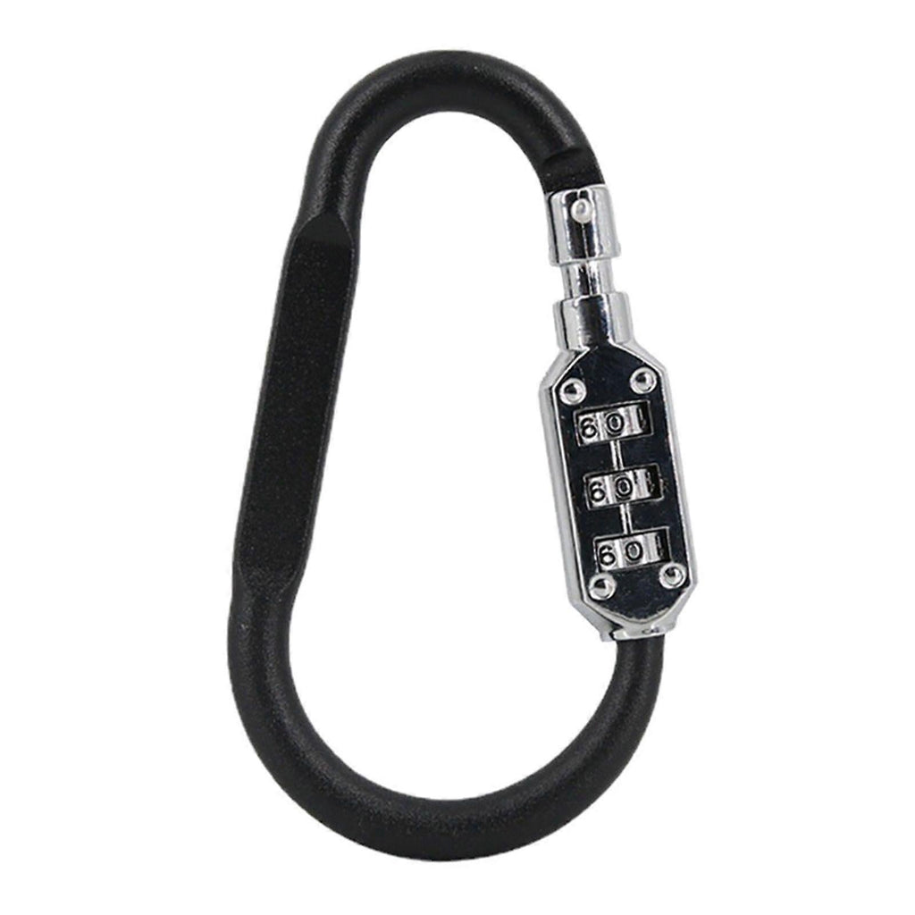 D-Shape Password Lock - Backpack Gym Luggage Carabiner Lock