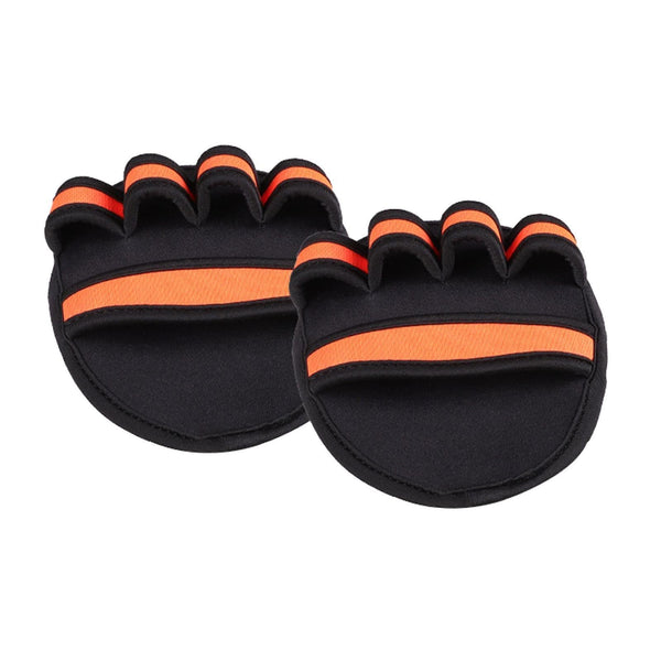 Half Finger Gym Grip Pads for Weightlifting, Outdoor Workout Hand Protectors