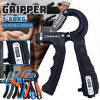Spring Counting Hand Grip Strengthener, Heavy-Duty Gym Trainer
