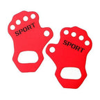 1 Pair Ultralight Workout Hand Grips, Sweat-Absorbing Palm Protection Gloves