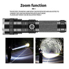 Bright Tactical LED Flashlight Rechargeable Torch for Outdoor and Emergency