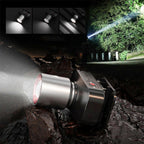 Bright LED Flashlight Rechargeable Zoomable Tactical Torch with 3 Modes